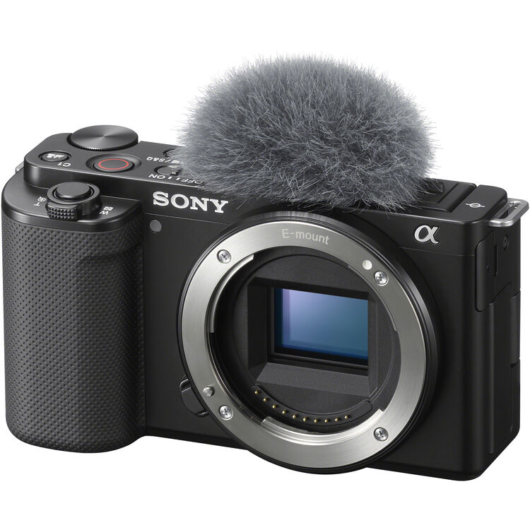 Sony ZV-E10 II Mirrorless Camera with 16-50mm f/3.5-5.6 Lens and Basic Bundle (Black)