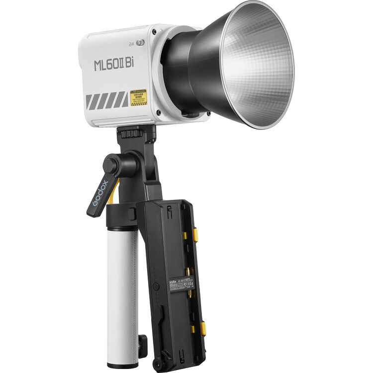 Godox ML60IIBi Bi-Color LED Monolight (AK-B01 Battery Handgrip Kit 1)