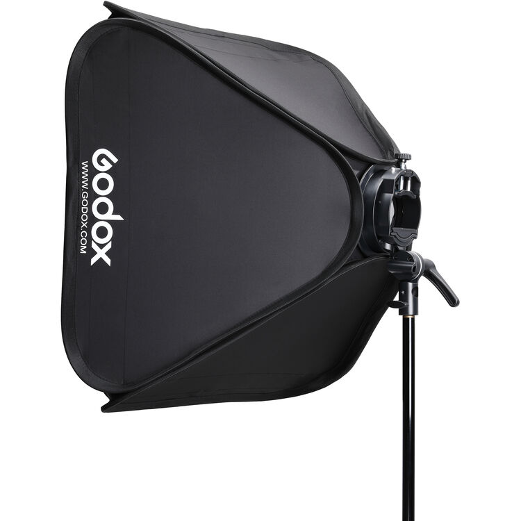Godox SGUV8080 S2 Speedlite Bracket with Softbox & Carrying Bag Kit (31.5 x 31.5")