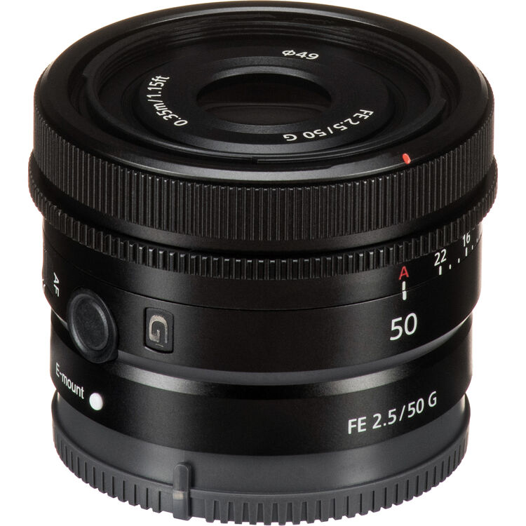 Sony FE 50mm f/2.5 G Lens