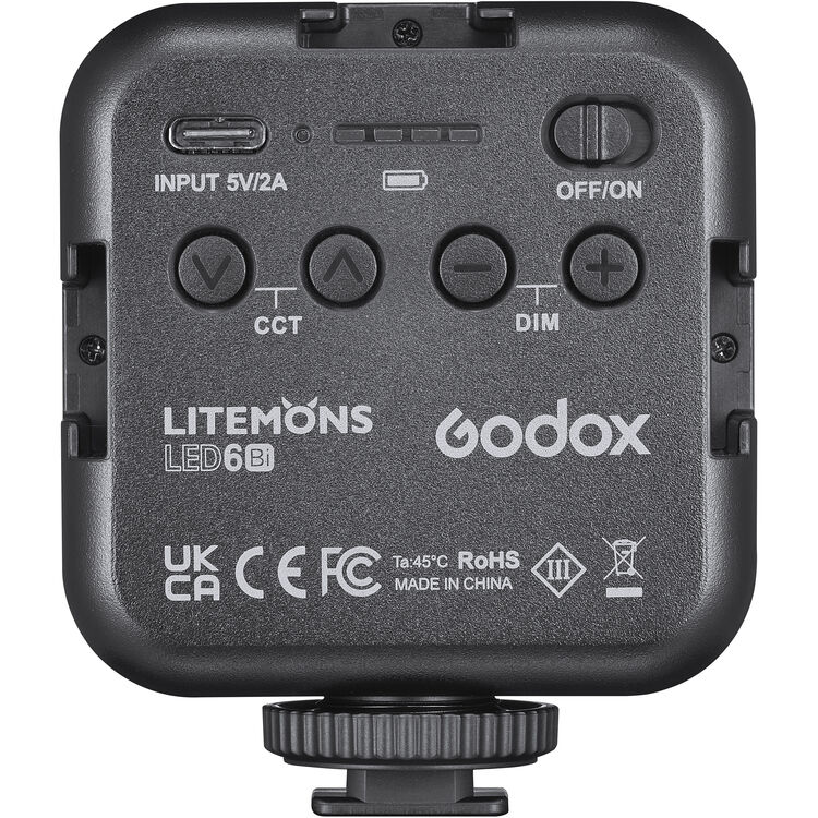 Godox LED6BI Litemons Bi-Color Pocket-Size LED Video Light