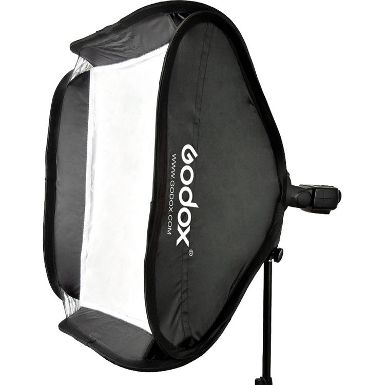 Godox SFUV8080 S-Type Bowens Mount Flash Bracket with Softbox Kit (31.5 x 31.5")