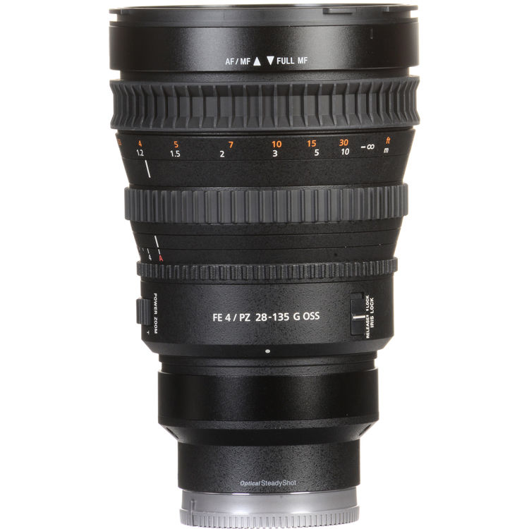 Sony FE PZ 28-135mm f/4 G OSS Full-Frame Power Zoom Lens