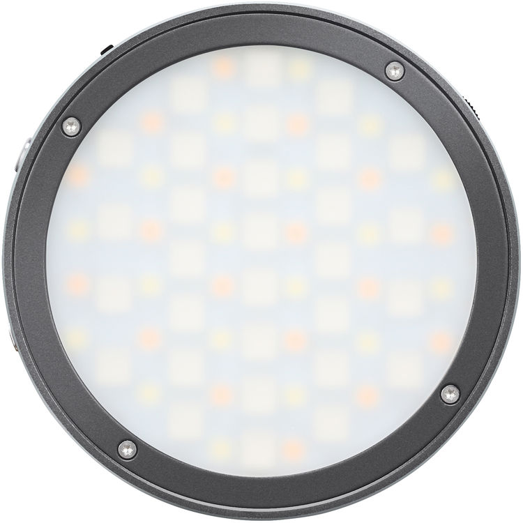 Godox R1 Round Mini RGB LED Magnetic Light (Gray)