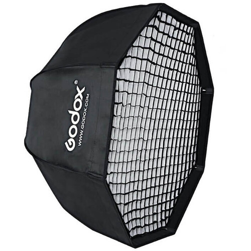 Godox SB-GUE120 Octa Softbox with Bowens Speed Ring and Grid (47")