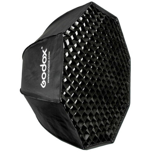 Godox SB-GUE120 Octa Softbox with Bowens Speed Ring and Grid (47")