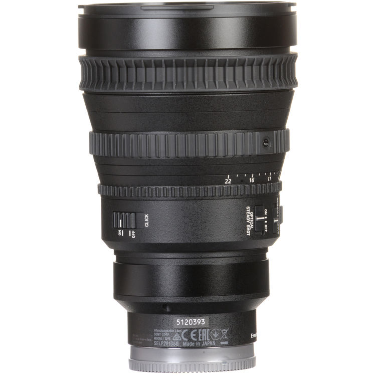 Sony FE PZ 28-135mm f/4 G OSS Full-Frame Power Zoom Lens