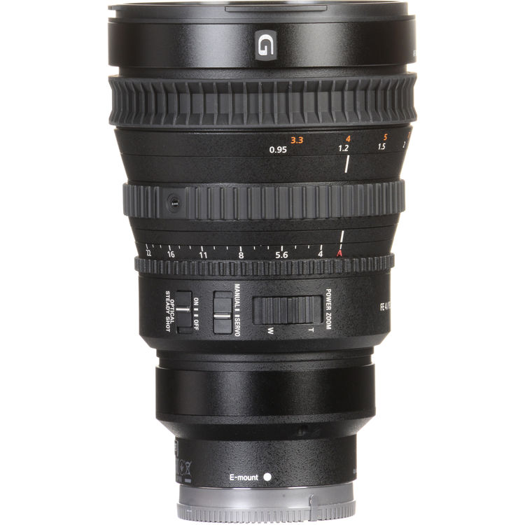 Sony FE PZ 28-135mm f/4 G OSS Full-Frame Power Zoom Lens