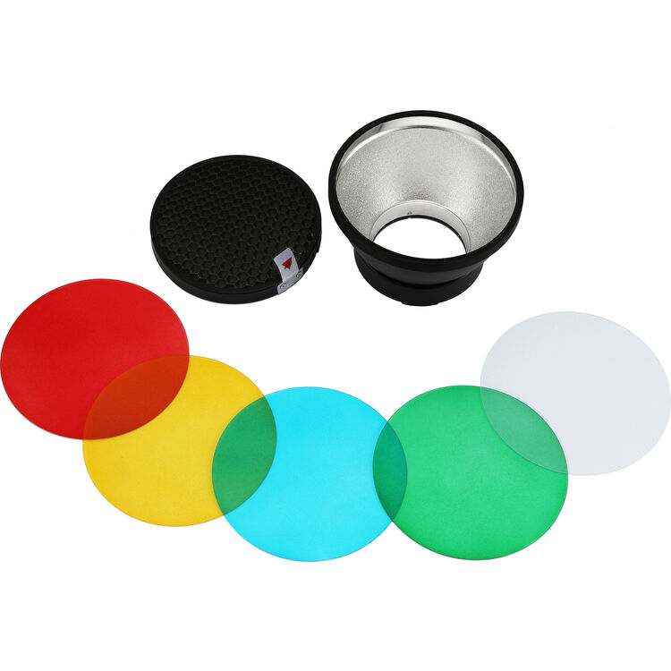 Godox AD-R14 Standard Reflector with Filter Holder for AD300Pro Flash Head