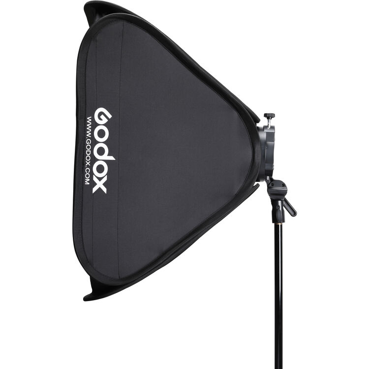 Godox SGUV6060 S2 Speedlite Bracket with Softbox & Carrying Bag Kit (23.6 x 23.6")