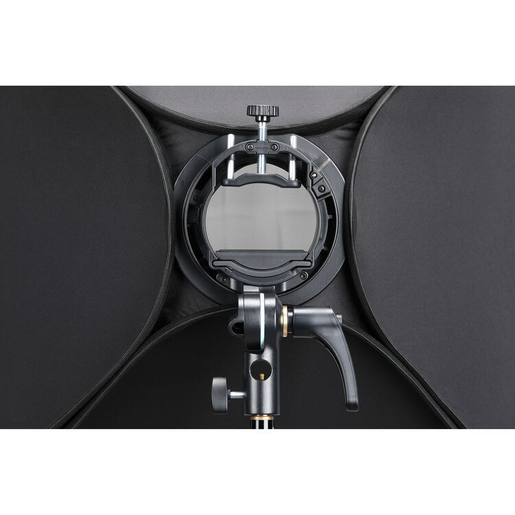 Godox SGUV6060 S2 Speedlite Bracket with Softbox & Carrying Bag Kit (23.6 x 23.6")