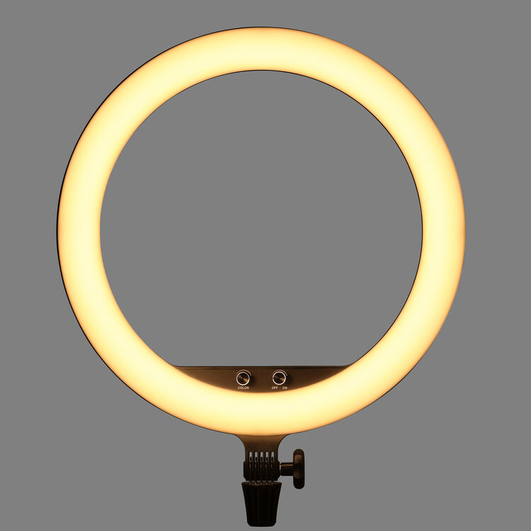 Godox LR150 Bi-Color LED Ring Light (18", Black)