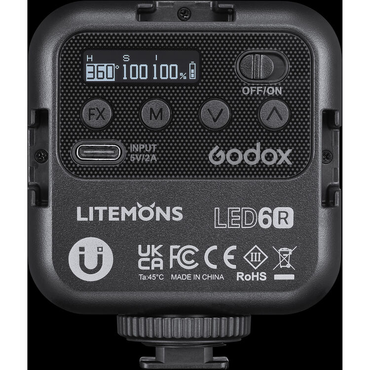 Godox LED6R Litemons RGB Pocket-Size LED Video Light