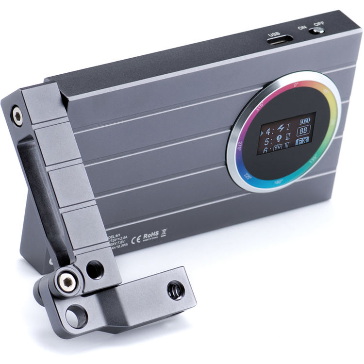 Godox RGB Mini Creative M1 On-Camera Video LED Light (Gray)